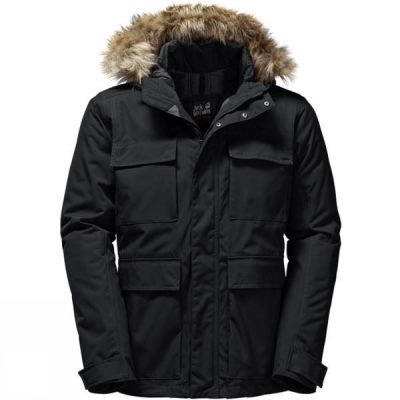 Chaquetas Jack Wolfskin Point Barrow Hombre - Negras - Chile UXV608752